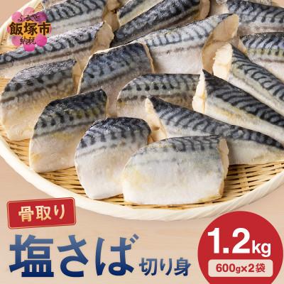 ふるさと納税 飯塚市 【訳あり】 骨取り 塩さば切り身  脂ののったノルウェー産サバを便利なサイズの切身!(飯塚市)