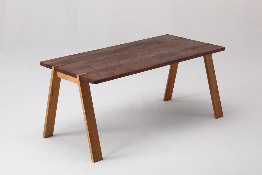 
kitoki IK51 miminashi table160×80×70／ミミなしテーブル(WN)
