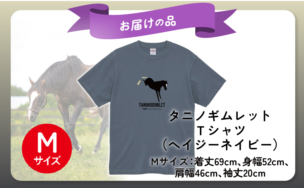 【破壊神タニノギムレット】（ヘイジーネイビー）Ｔシャツ 【М】 BRTV104-2_イメージ4