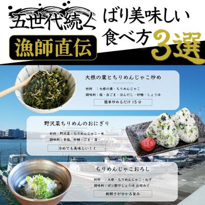 ふるさと納税 多度津町 香川県産ちりめん(70g×2)と瀬戸内産たこのやわらか煮(150g)【A-149】 |  | 01