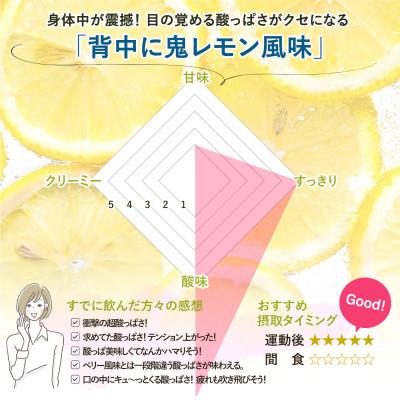 ふるさと納税 茨木市 ビーレジェンド WPCプロテイン 背中に鬼レモン風味 1kg×5袋セット |  | 02