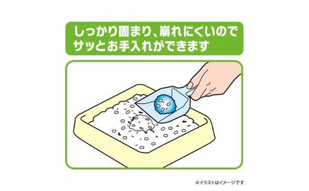 猫砂 デオサンド 香りで消臭する紙砂 5L×6袋 猫砂