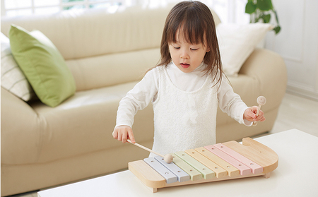 エドインター エレファントシロフォン 日本産 知育玩具 木製玩具 おもちゃ 