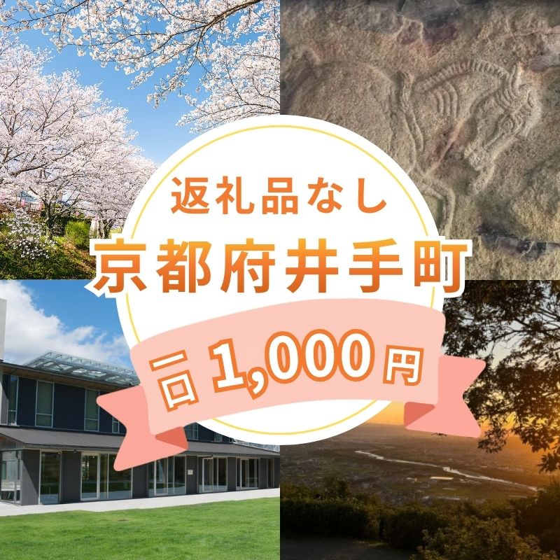 【ふるさと納税】ふるさと井手町ご寄附金 1口 1,000円（返礼品なし）京都府 京都 井手町