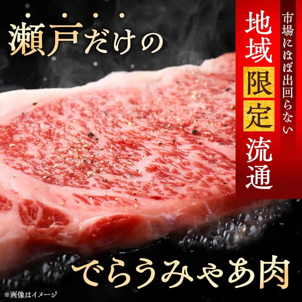 瀬戸山麓和牛希少部位ステーキセット500g以上 / 牛肉 お肉 国産 冷凍  [BBBQ045]
