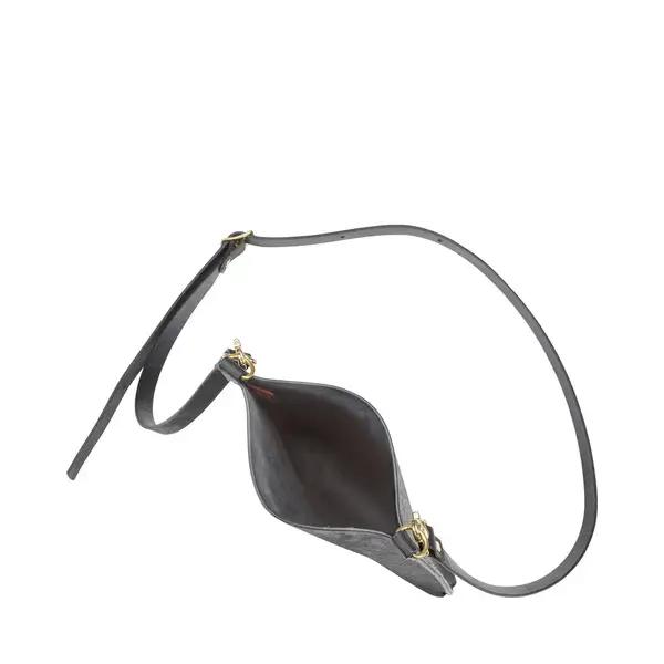 豊岡鞄 haaki Leather SDバッグ HLB101 ネロ / KOMOREBI 木和田正昭商店 牛皮革 革 ショルダーバッグ レディース 高級 おしゃれ バッグ かばん カバン 鞄 シンプル