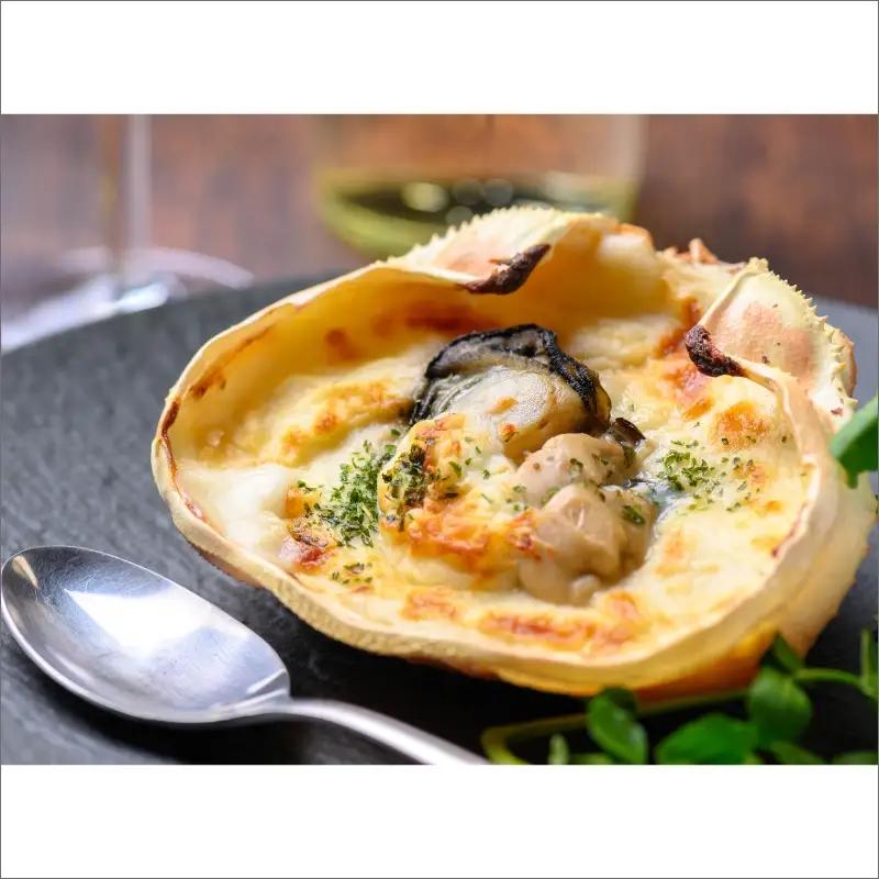 【牡蠣】京都・京丹後　カニ屋が作る海のグラタン 岩牡蠣 ２個セット