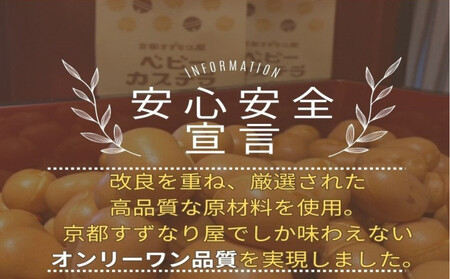 【京都すずなり屋】冷凍ベビーカステラ バラエティ8袋セット［ 京都 ベビーカステラ専門店 ベビー カステラ 5種8袋 安心安全 もっちり ふんわり 人気 おすすめ お菓子 焼菓子 スイーツ ギフト プ
