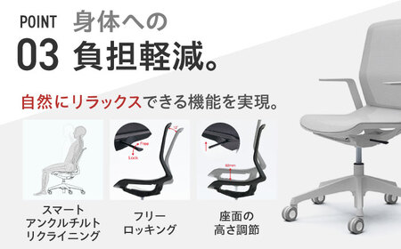 【ホワイト】オフィスチェア オカムラ 【シナーラ】 デザインメッシュチェア 【株式会社オカムラ】[AKAA004-2]