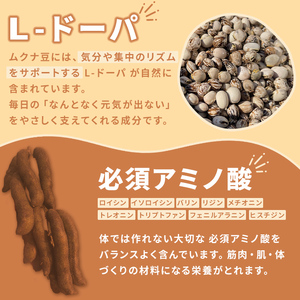 【P84003】ムクナ豆パウダー(計100g・50g×2袋) 鹿児島 国産 ムクナ豆 八升豆 粉末 自然栽培 健康食品 豆 パウダー 栄養 アミノ酸 【百姓暮らし サブレガミストアー】