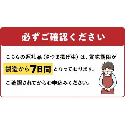 ふるさと納税 南九州市 長吉屋さつま揚げ 生と真空パック詰合せ |  | 02