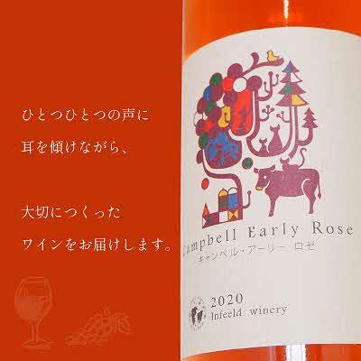 ふるさと納税 北見市 キャンベル・アーリー　ロゼ　2020(辛口) |  | 01