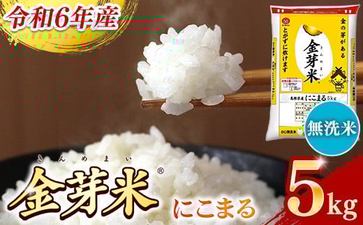 
            BG無洗米・金芽米にこまる 5kg 【令和6年産 時短 健康 カロリーオフ うまみ 甘み 栄養 おいしい やわらかい ふっくら  ビタミン ミネラル 島根県 安来市】【価格変更】
          