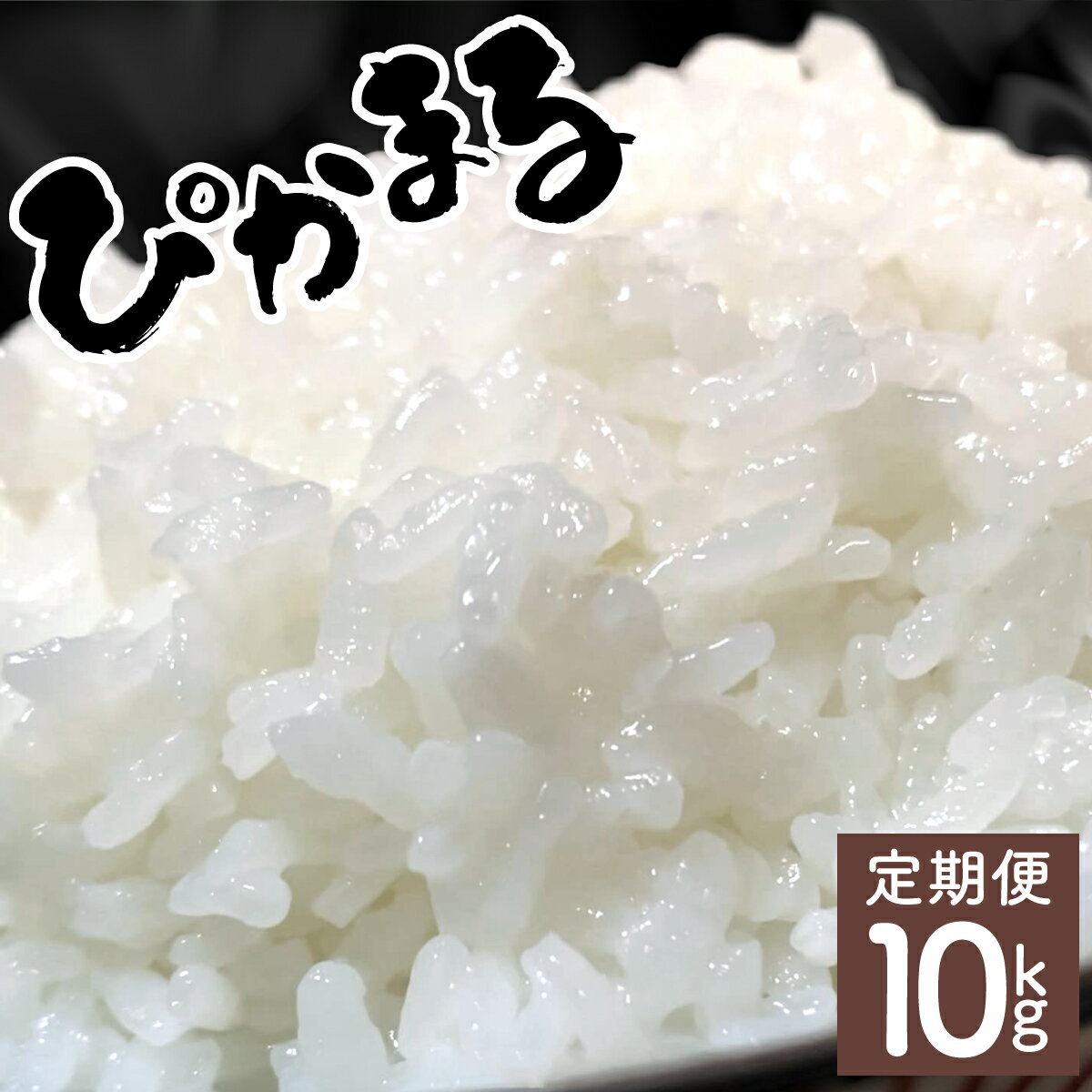 【ふるさと納税】＜数量限定＞【定期便・全2回】令和7年産「超早場米」 ぴかまる 計10kg（5kg×2回） 毎月 お届け！ 契約栽培米・注目の低アミロース米！ 秋 旬 定期 新米【中島米穀店】【KU156】