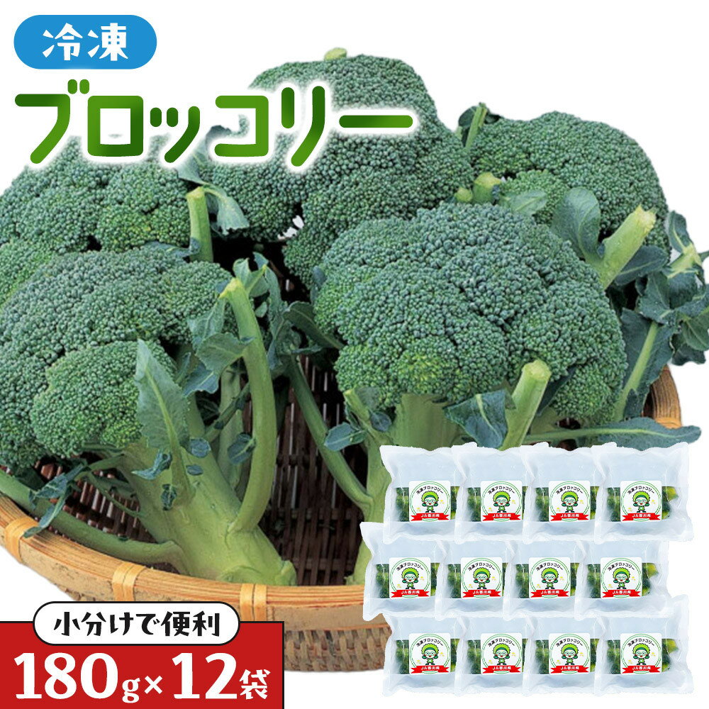 【ふるさと納税】JA香川県　冷凍ブロッコリー12袋 | 食品 加工食品 人気 おすすめ 送料無料
