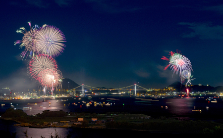 【100名限定！！第42回関門海峡花火大会（令和8年8月13日開催）】一般エリア入場チケット 1名様 花火大会 KR