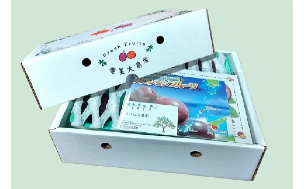 【2027年発送分 先行受付】パッションフルーツ 化粧箱12個入り(L玉)×12箱【たけはら農園】
