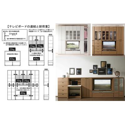 ふるさと納税 下呂市 【リアルウォールナット】リビングシェルフ TVボード LTD-120【46-52【1】】 |  | 02