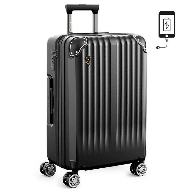 
            NEWTRIP0201p　スーツケース　ブラック　Mサイズ　【11100-2023】
          