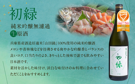 【飛騨 味職人】ボーノポークプレスハム＆ベーコン＆焼豚の詰め合わせと【初緑】 無濾過生原酒2種セット(720ml×各1本) お酒 日本酒 純米吟醸 奥飛騨酒造 おさだ食品 チャーシュー ハム おつまみ