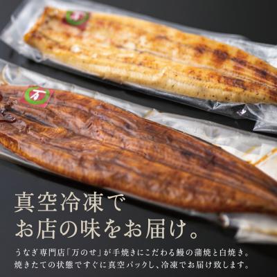 ふるさと納税 南さつま市 【父の日ギフト】鹿児島県産鰻うなぎ専門店「万のせ」うなぎ蒲焼・白焼きセット |  | 02