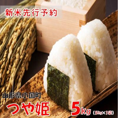 ふるさと納税 小国町 【令和8年産米 先行予約】つや姫5kg(5kg×1袋)　おぐにのこめ