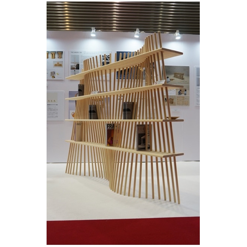 shell×shelf ／森庄銘木 ヒノキ 桧 インテリア ブックエンド シェルライン シェルフ 天然木 天然素材 本棚 おしゃれ 家 カフェ 学校 図書 送料無料 オブジェ 奈良県 宇陀市 MORI