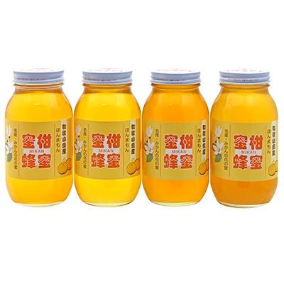 ふるさと納税 紀の川市 【2025年度新蜜】蜜柑蜂蜜 1200g×4本