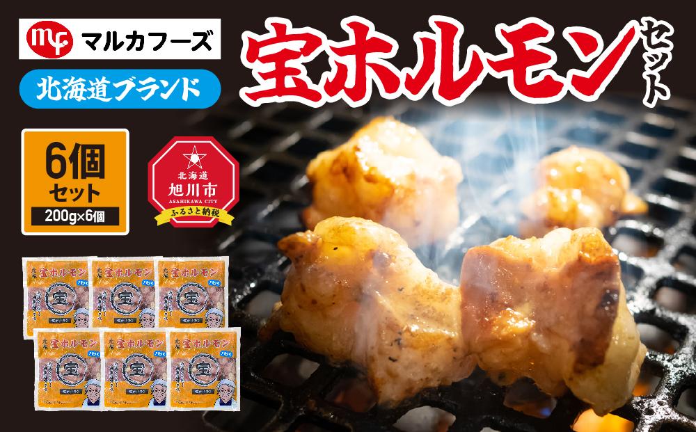 北海道ブランド”宝ホルモン”6個セット！_00845