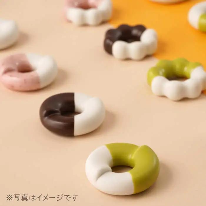 箸置きDonut5個抹茶セット NAU009 やきもの 食器