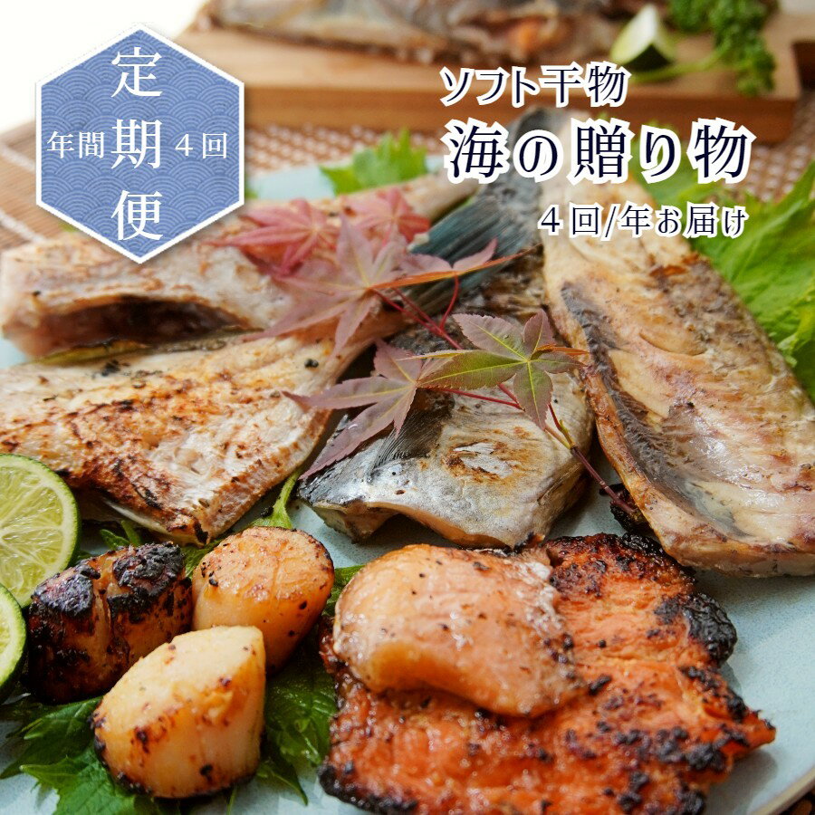 【ふるさと納税】 【4回定期便】 海の贈り物 ソフト干物 盛り合わせ 3種類 〜 5種類 発送月固定 年4回 季節の干物 セット 干物 海の幸 海産物 舞鶴魚 舞鶴干物 冷凍 新感覚 季節の干物 旬 魚 海鮮 魚介類 鯖 鯛 ギフト 詰め合わせ 生産者直送 京都 舞鶴 舞鶴市 エンデバー