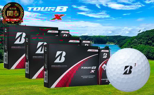 
【2024年モデル】ゴルフボール TOUR B X ホワイト 3ダース ～ブリヂストン ツアービー まとめ買い 大量～

