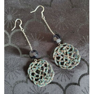 【ふるさと納税】【金沢水引】NICO　ピアス　ブラック【1677107】