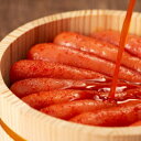 【ふるさと納税】明太子 丹念仕立て 蔵出し 辛子明太子 木樽入り 850g めんたいこ 魚卵 さかえや　【小郡市】