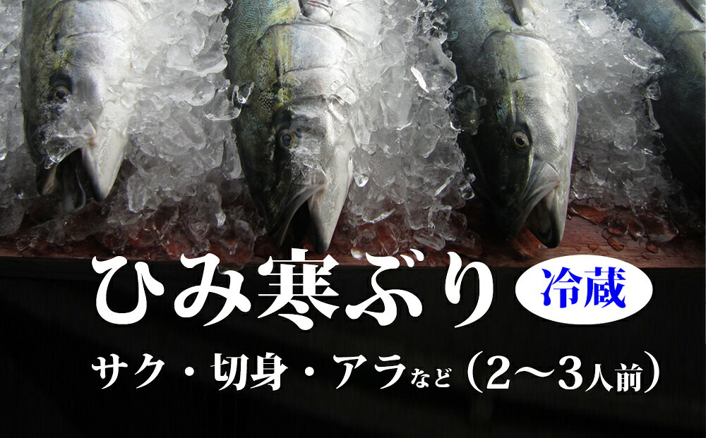 【ふるさと納税】 【先行予約】 ひみ寒ぶり　サク・切身・あら　約2、3人分 富山県 氷見市 能登 鮮魚 刺身 柵 寒ブリ 寒ぶり 寒鰤 ブリ 期間限定