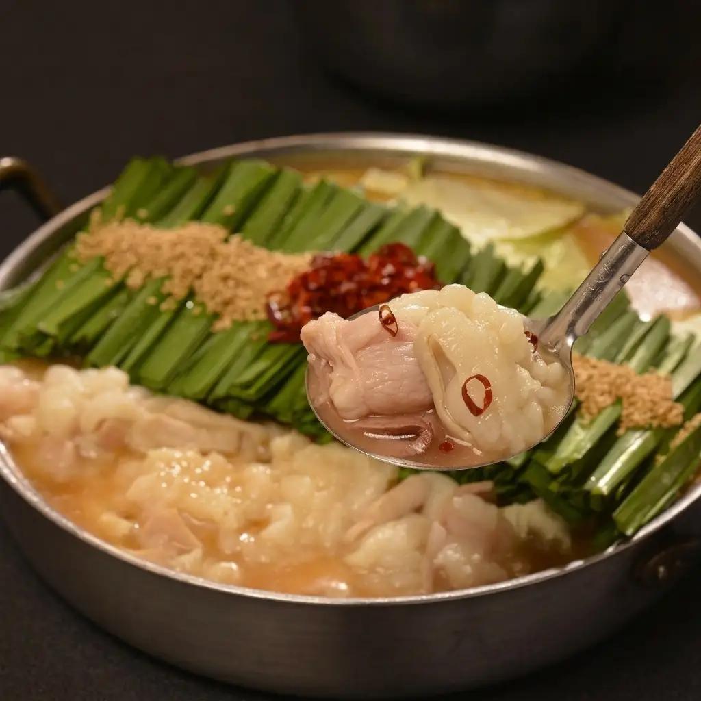 もつ鍋 博多 笑楽 和牛もつ鍋 セット 醤油味 2～3人前 | ふるさと納税 モツ鍋 もつなべ 鍋 福岡市 冷凍 冷凍食品 取り寄せ もつ セット ホルモン鍋 しょうゆ 国産 牛もつ 鍋セット 人気 