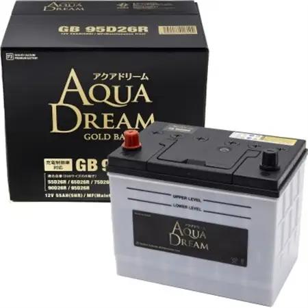 AQUADREAM GOLD 自動車始動用バッテリー 充電制御車対応  95D26R 1個_家電製品 アウトドア・カー用品  _【配送不可地域：沖縄県】【1608302】