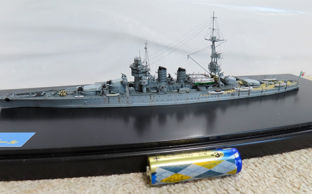 
                  プロプラモデラーが作る！一点物 イタリア海軍 戦艦「コンティ ・ ディ ・ カブール」1/700 （ 完成品 ） トライアンフベースプラモデル ／ 艦船模型 エッチングパーツ ナノドレッド メタルリギング 展示ケース プラモデル プラモデラー インテリア 船 玩具 模型 小型ケース
                