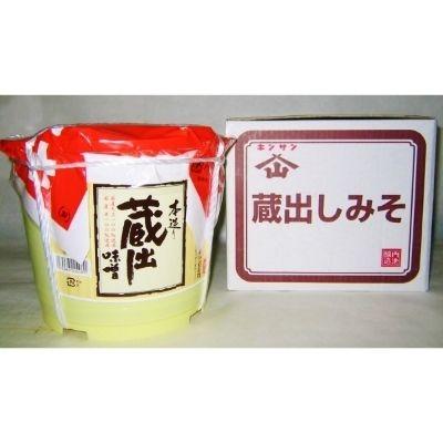 ふるさと納税 福島市 蔵出し味噌　4kgタル詰　No.0107