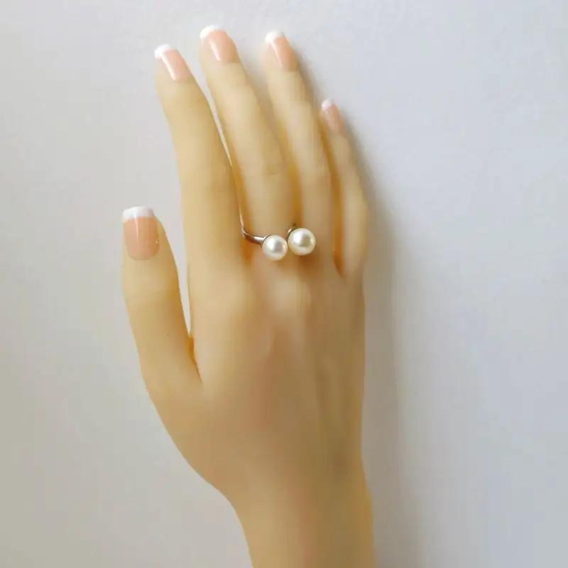 真珠 リング パール アクセサリー ジュエリー ファッション シルバー 国産 あこや 冠婚葬祭 慶事 誕生日 結婚式 記念日 お祝い 贈答用 贈り物 ギフト プレゼント 普段使い おしゃれ カジュアル