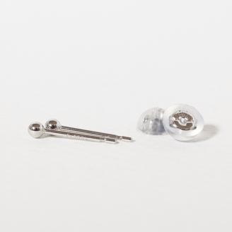 プラチナ　２ｍｍ　丸玉ピアス