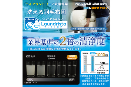 洗える羽毛布団 セミダブル ホワイトダックダウン85％ グレー 無地 本掛け 冬用 1.4kg 羽毛 布団 羽毛ふとん 本掛け布団 コインランドリー 抗菌防臭 [川村羽毛 山梨県 韮崎市 207451