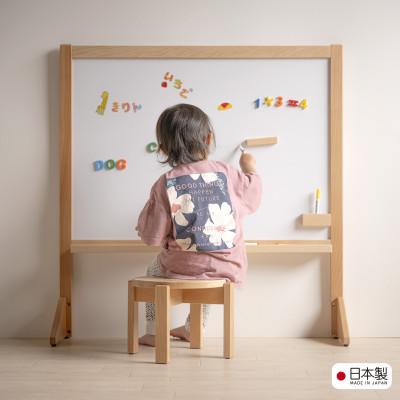 ふるさと納税 南砺市 木製きっずほわいとぼーど【Lサイズ】