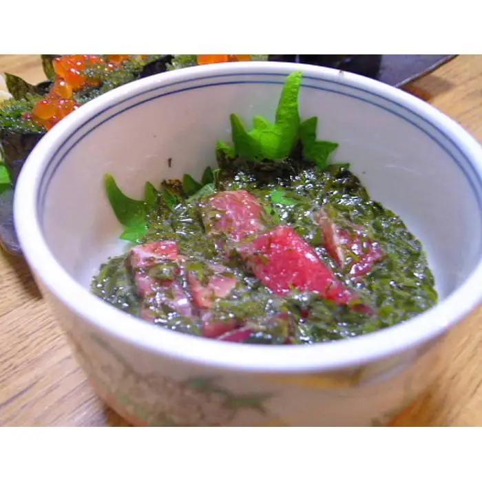 【ふるなびWEEK対象】特製だし醤油付★ねばねば海藻ミックス 海の五食やさい90g×15個 | 海藻