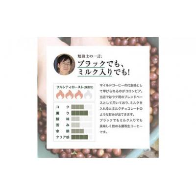 ふるさと納税 堺市 【豆】#903 コロンビア エキセルソ Qグレード コーヒー豆 310g |  | 02