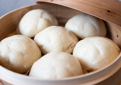 手作りグルテンフリー!お米で作った豚まん6個セット