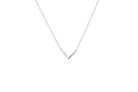 ダイヤモンド ネックレス V 0.1ct プラチナ ジュエリー ダイヤ PT 山梨 H-4862 SWCI017-pt