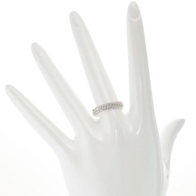 ふるさと納税 泉佐野市 ARC-EN-CIEL　PTダイヤ0.5ct パヴェリング【鑑別書付き】サイズ『10号』J001-4 |  | 01