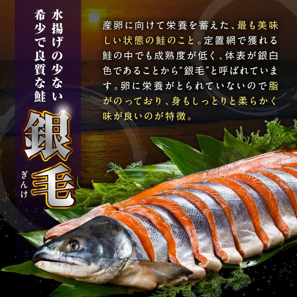 サケ 北海道産 新巻 サケ 姿切身 2kg