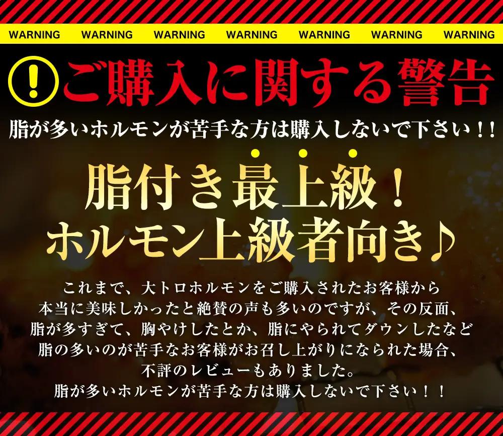 訳あり 国産牛 大トロホルモン にんにく味噌味 3kg （100g×30） ホルモン